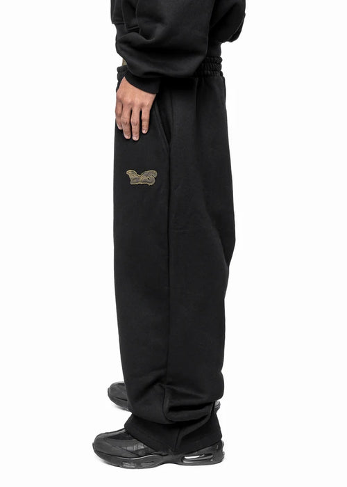 Black Unisex Camo Sweatpants