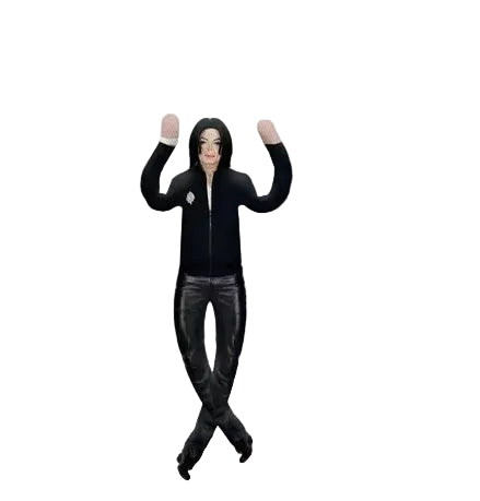 MJ Prop Doll Plush Figure