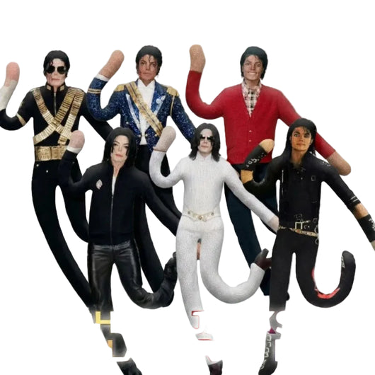 MJ Prop Doll Plush Figure