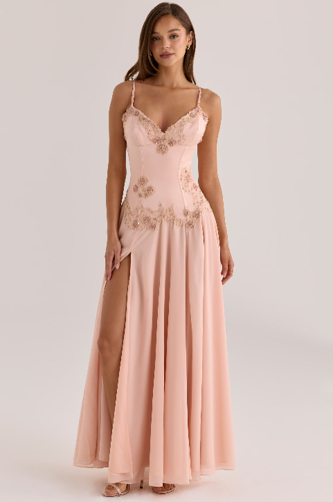 Saloma Embellished Maxi Dress
