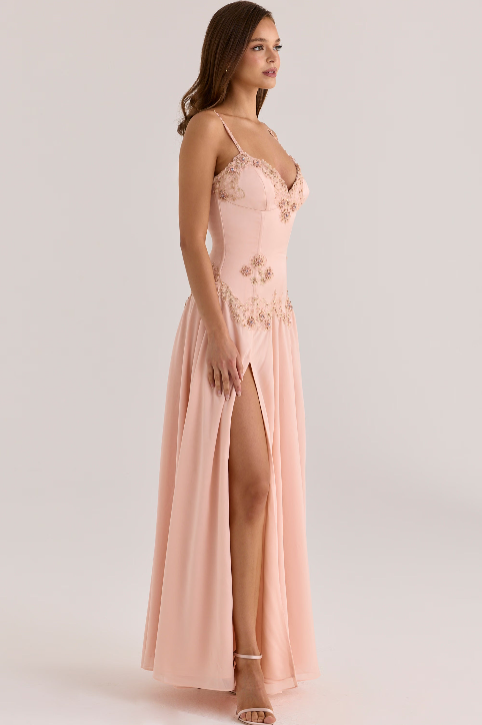 Saloma Embellished Maxi Dress