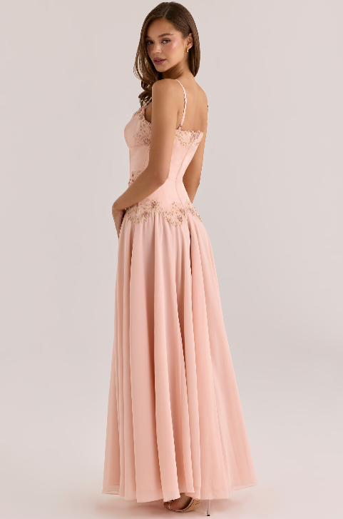 Saloma Embellished Maxi Dress