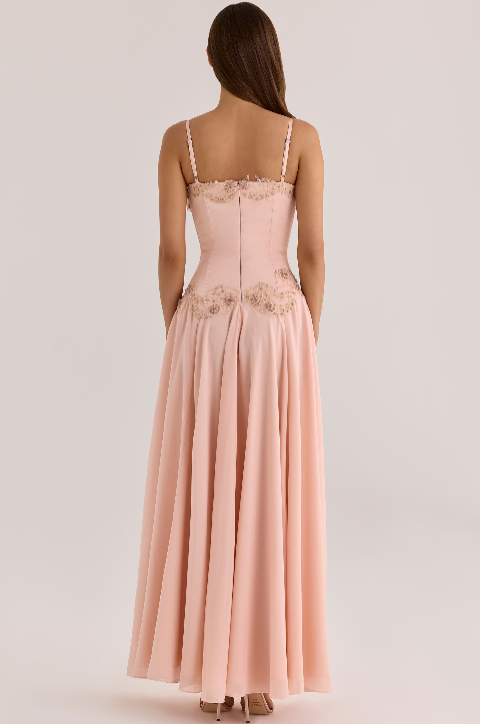 Saloma Embellished Maxi Dress