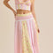 Flower Matching Skirt Set