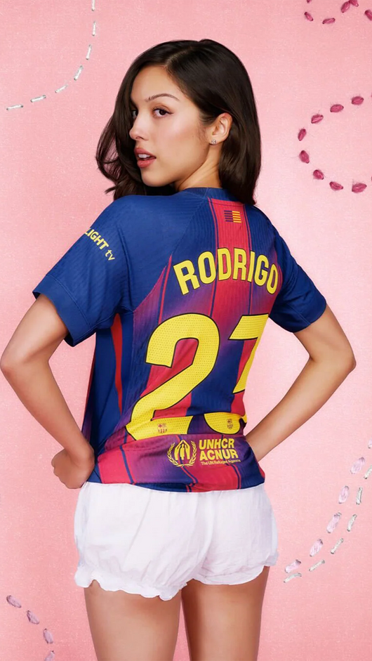 Olivia Rodrigo Barcelona Jersey